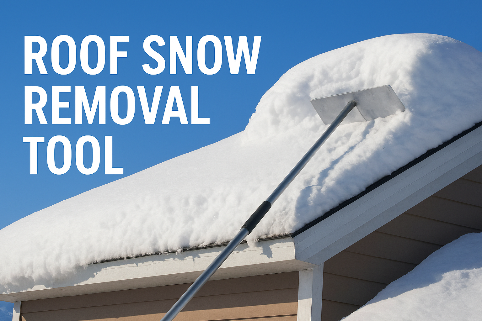 roof snow removal tool