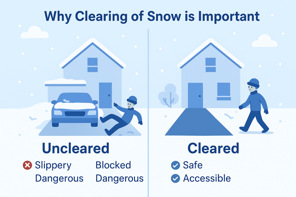 advantage of removing to snow