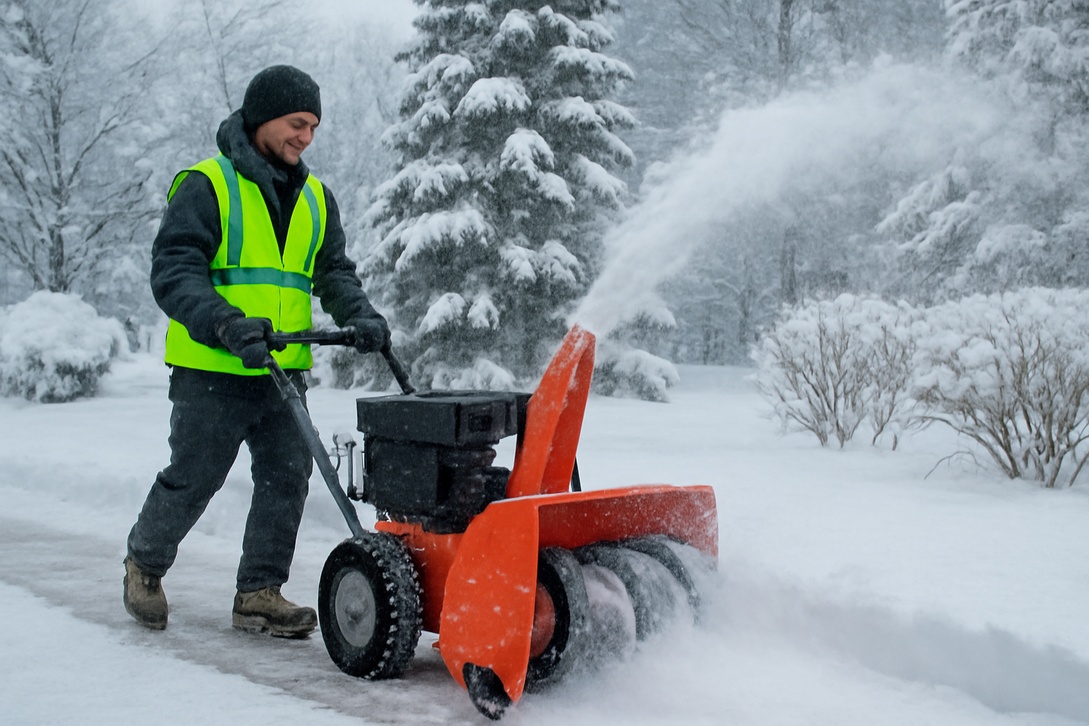 snow removal landscaping