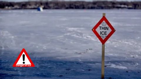 danger of ice 