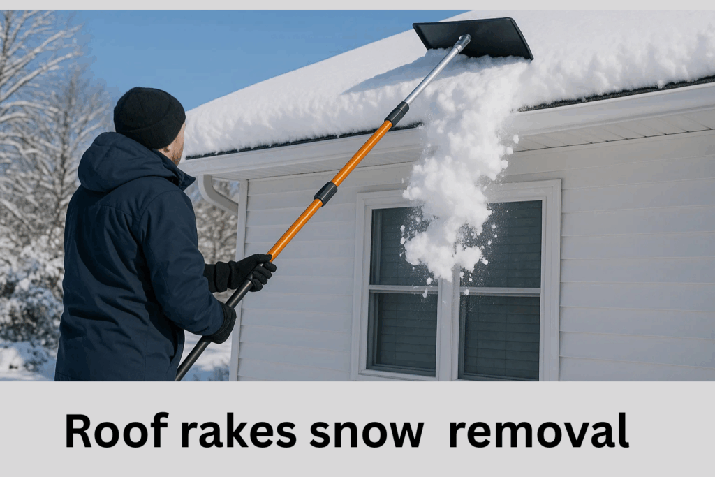 roof rakes snow removal