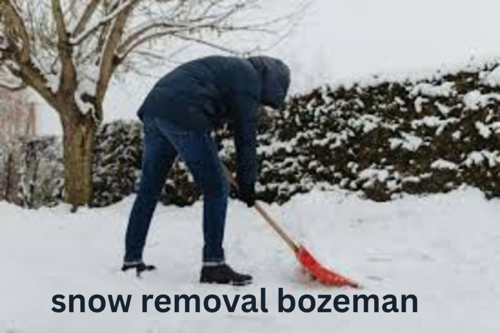 snow removal in bozeman