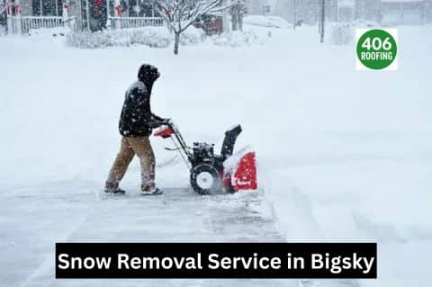 snow removal service in bigsky