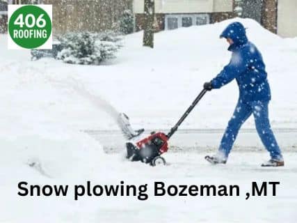 snow plowing bozeman mt