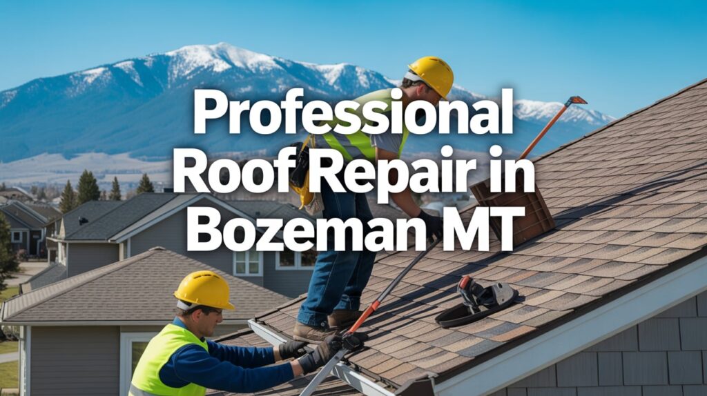 Professional Roof Repair in Bozeman