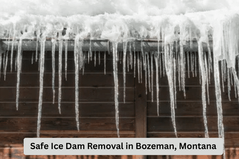 Ice Dame Removal in Bozeman