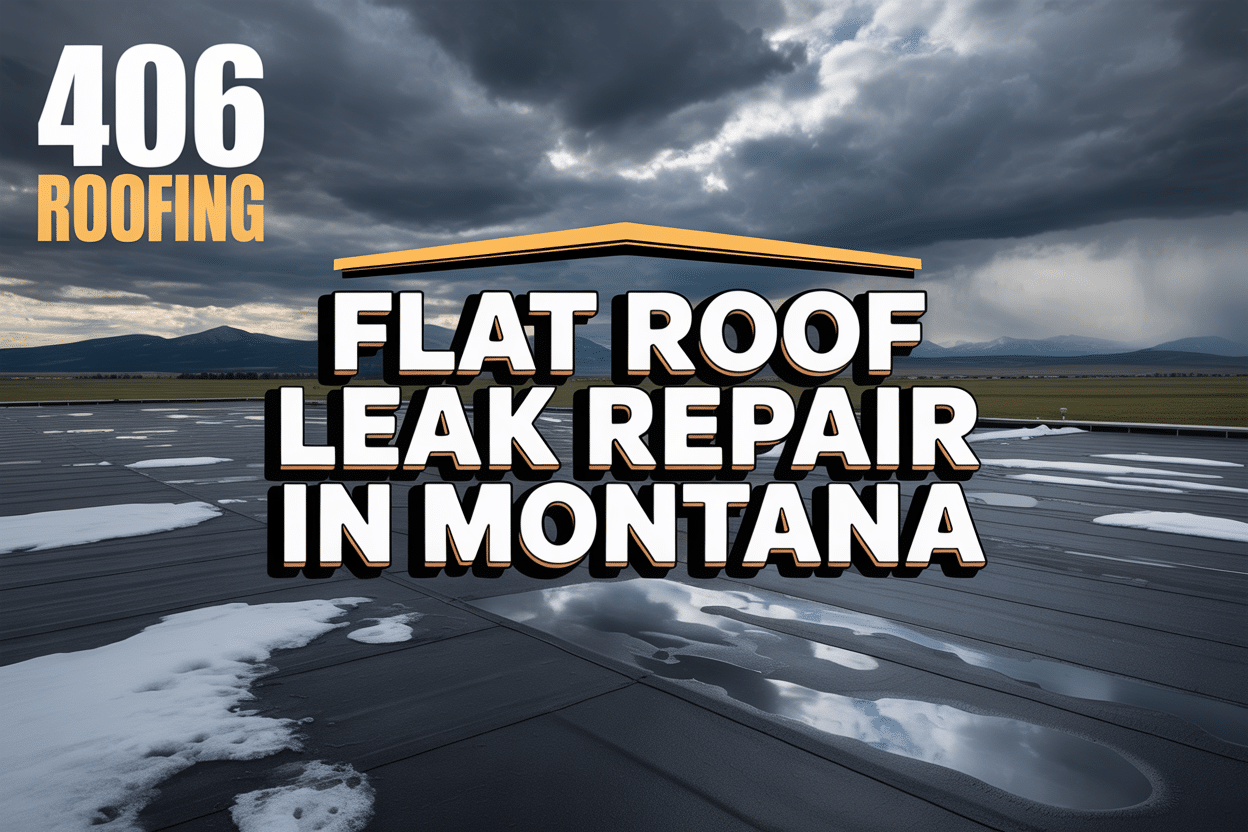 flat roof leak repair