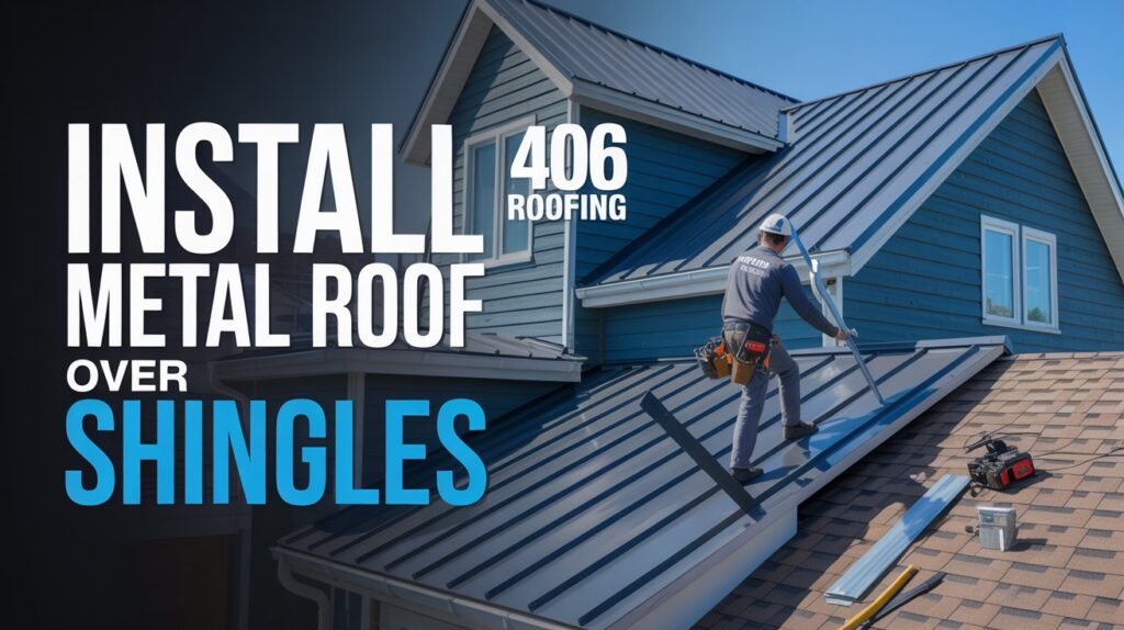 install metal roof over shingles