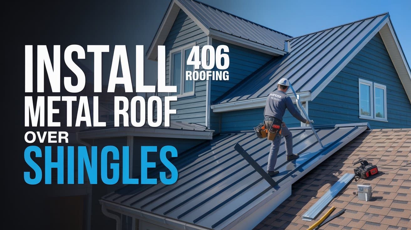 install metal roof over shingles